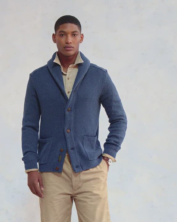 Polo Ralph Lauren Cotton Shawl Collar Cardigan | Bloomingdale's