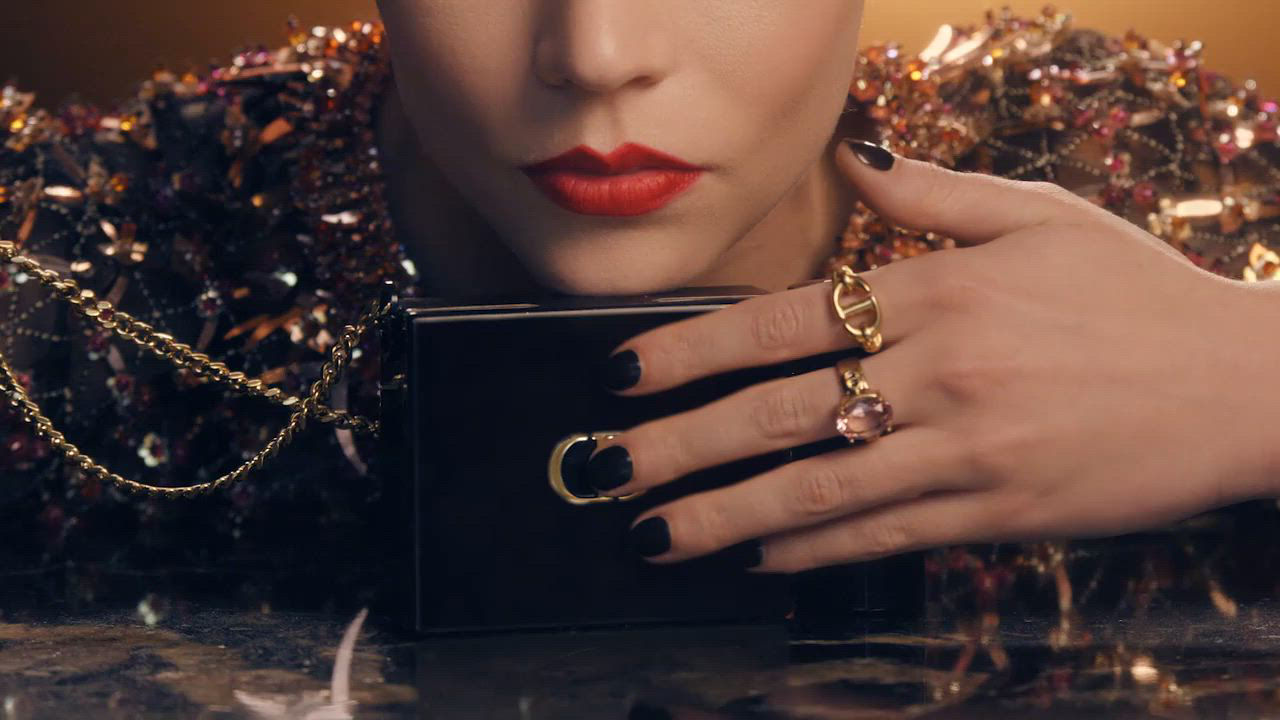 DIOR Rouge Dior Minaudière Limited Edition Clutch & Lipstick