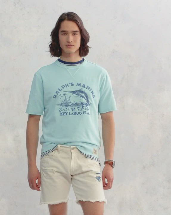 Polo Ralph Lauren Ralph's Marina Short-Sleeve Sweatshirt