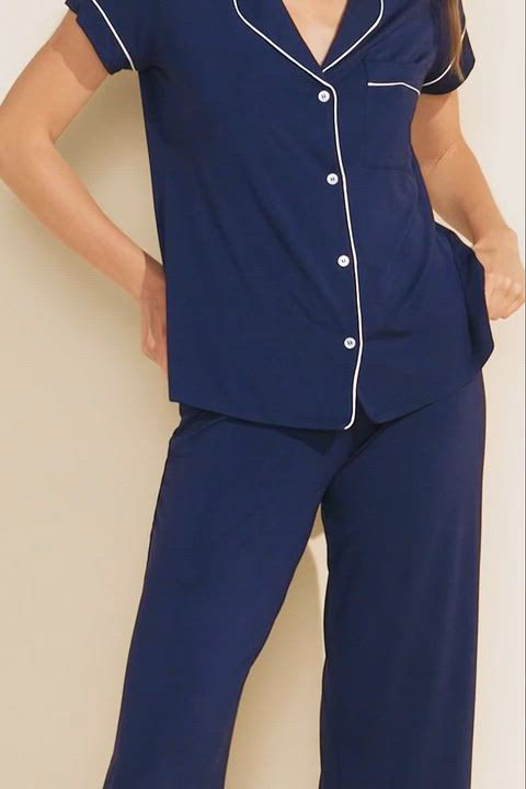 売れ筋商品|||エレントレイシー カットソー トップス レディース Women's Short Sleeve Crop Pajama Set Multi Paisley BALI PINK FLORAL SHORTY PJ SET