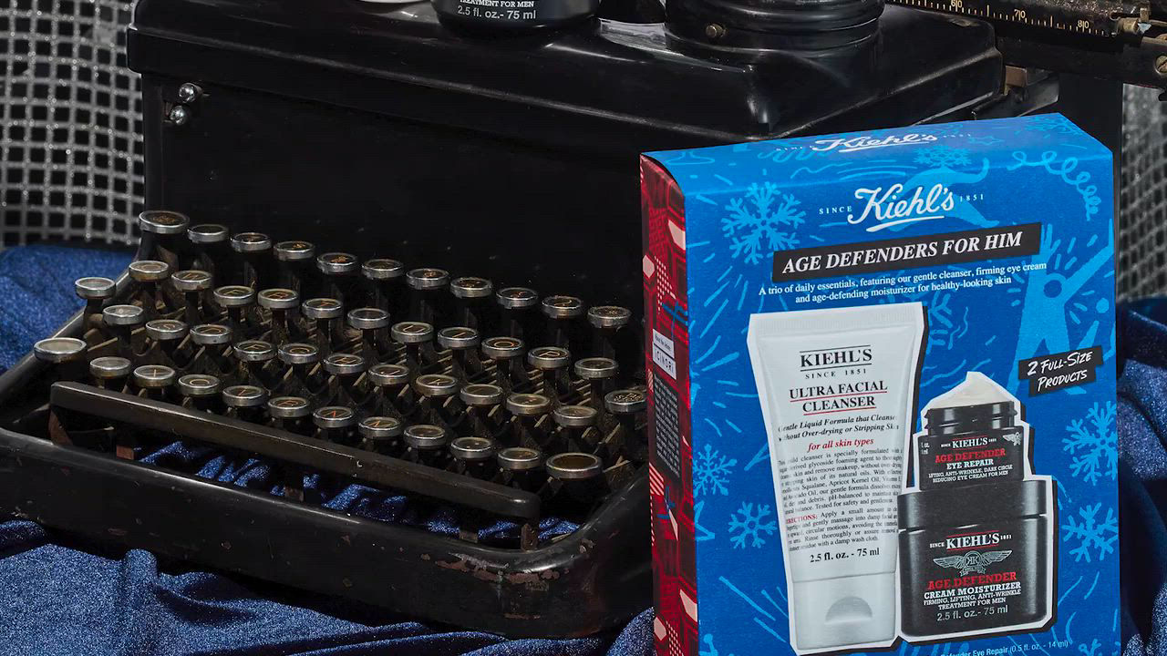 Kiehl's Since 1851 Age Defenders for Him Skincare Set ($115 value