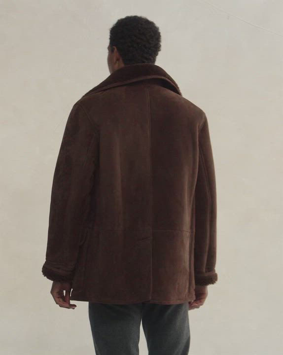 ムートン・ファーコート Polo Ralph Lauren Shearling-Lined Suede Coat With Plush Polo Ralph Lauren | Jackets & Coats | Polo Ralph Lauren