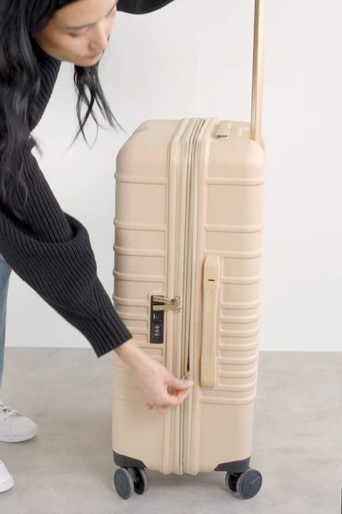 Beis Luggage On Wheels Small BEIS The Carry-On Roller Suitcase In