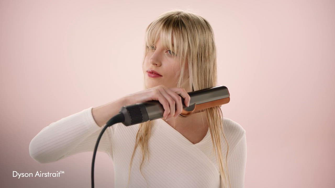 Dyson Airstrait™ Hair Straightener | Nickel/Copper