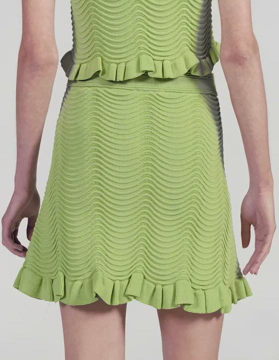 Sandro Alina Knit Mini Skirt | Bloomingdale's
