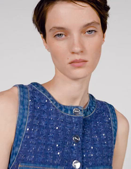 Sandro Palmare Tweed Dress | Bloomingdale's Women