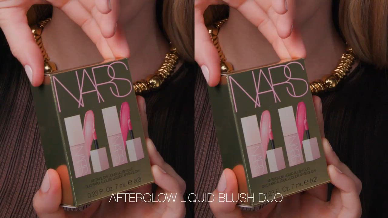 NARS Afterglow Liquid Blush Duo - Orgasm & Bubbly ($62 value