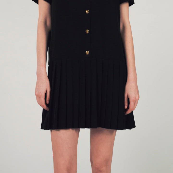 完売間近！【SANDRO】パダムシフトドレス 6364051054112
