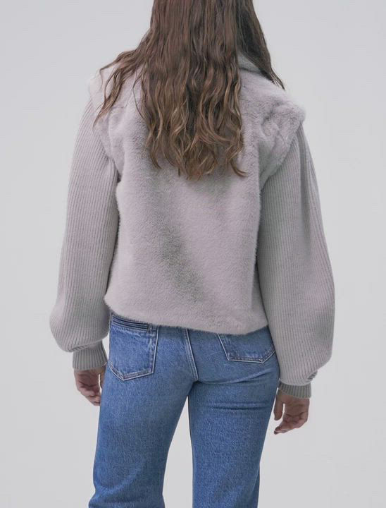 【as\"on】BIBI FUR JACKET◆ Maje Bibi Faux Fur Jacket | Bloomingdale's