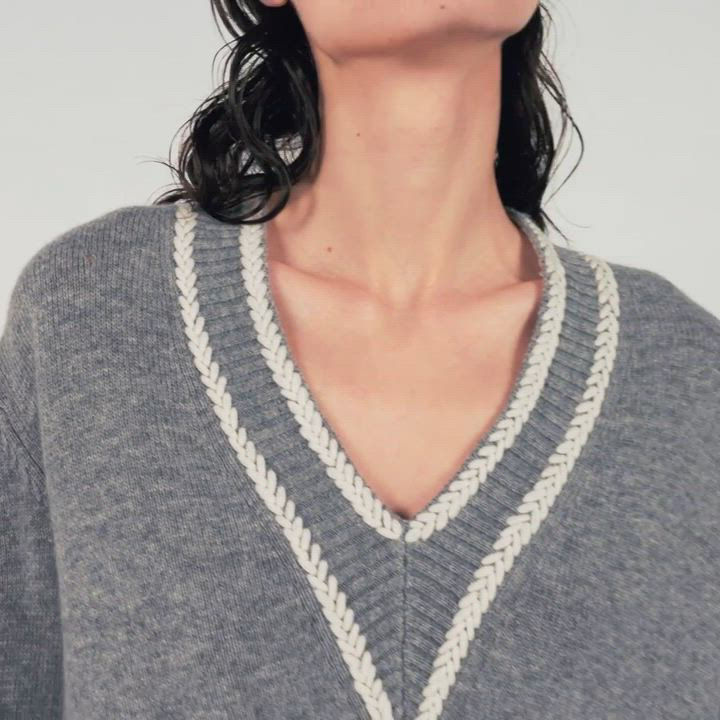 Sandro Cleo V Neck Sweater | Bloomingdale's