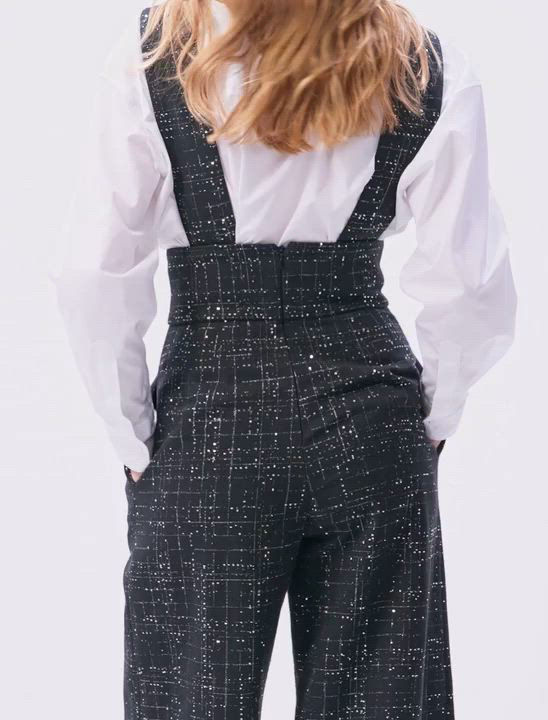 Maje Pitella Tweed Jumpsuit | Bloomingdale's Women