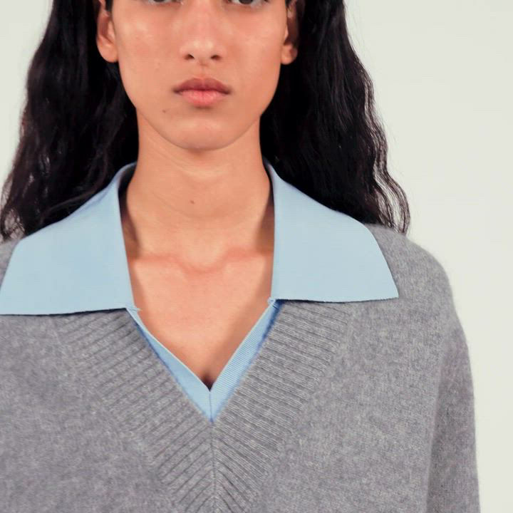 Sandro Layered Knit Sweater | Bloomingdale's