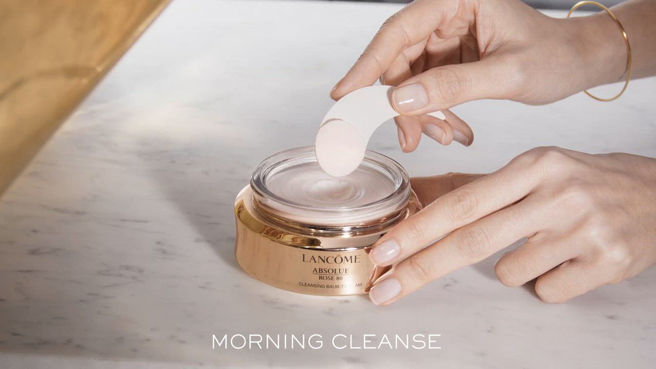 Lancôme Absolue Rose 80 Cleansing Balm to Foam 5 oz