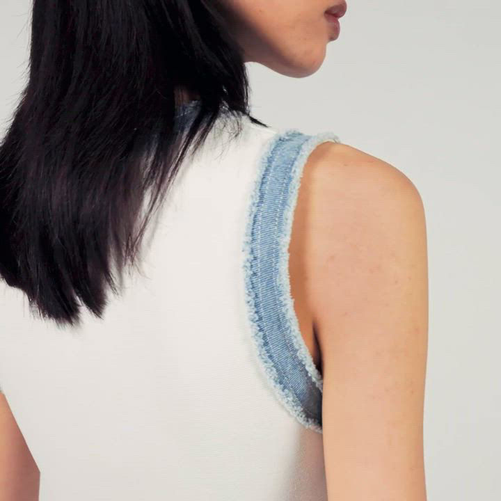 Sandro Short Knit Dress with Ruffles | Bloomingdale's
