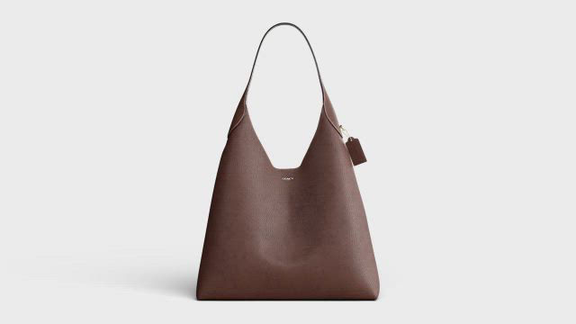 COACH Brooklyn 39 Large Leather Shoulder Bag | Bloomingdale's