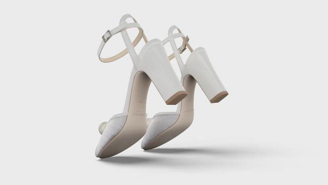 Jimmy Choo Women's Sacaria 85 High Block Heel Sandals