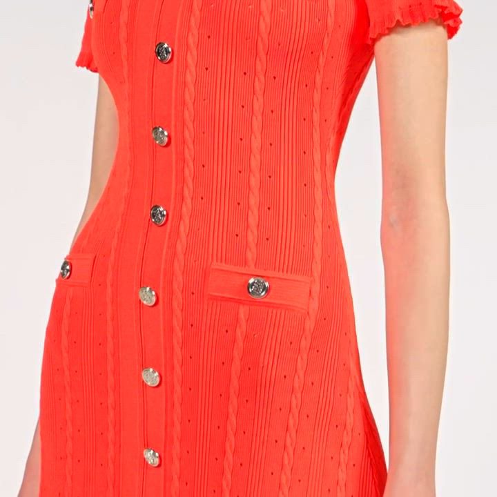 milo knit dress Sandro Button Front Midi __tab1:details-high-waisted-wide-leg