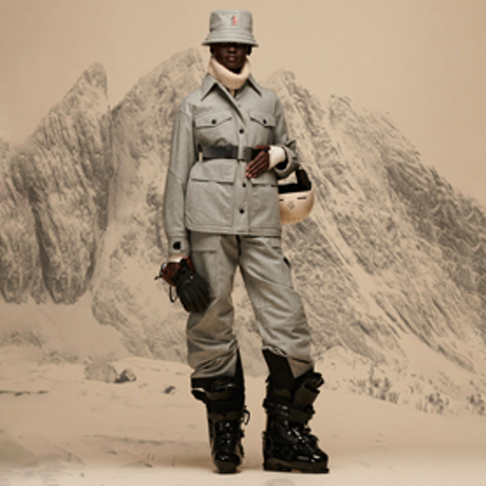 Moncler womens ski and outdoor apparel