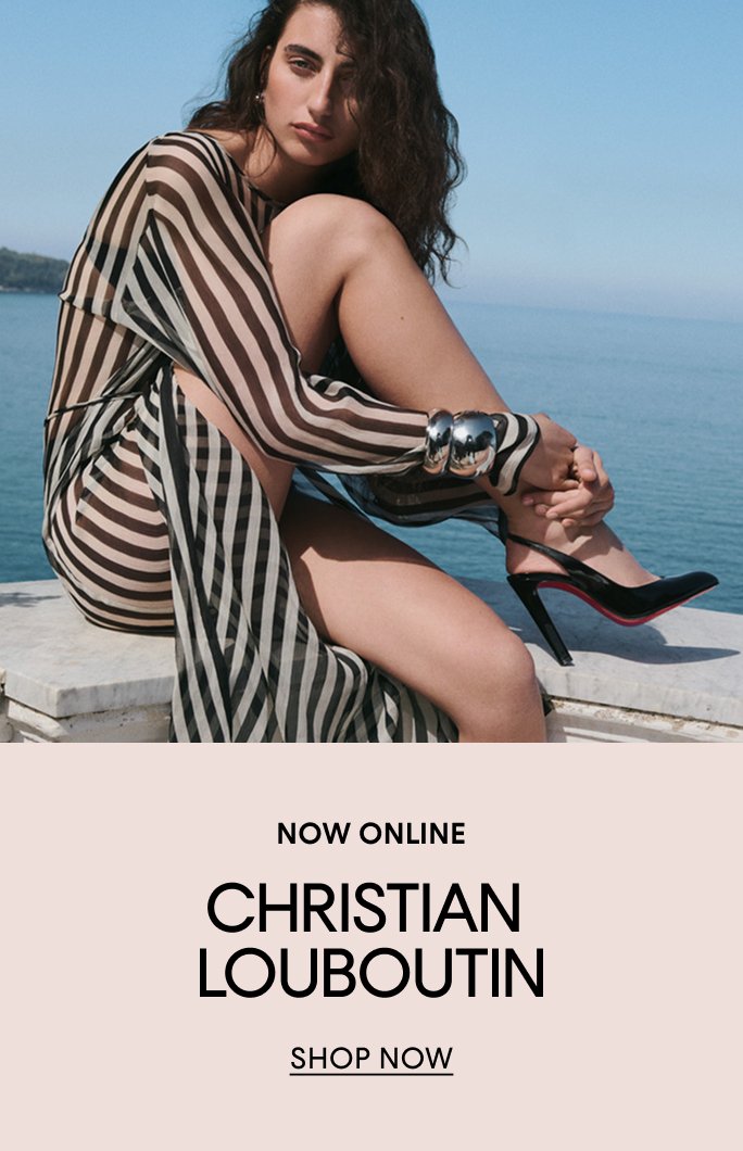 Now online. Christian Louboutin.