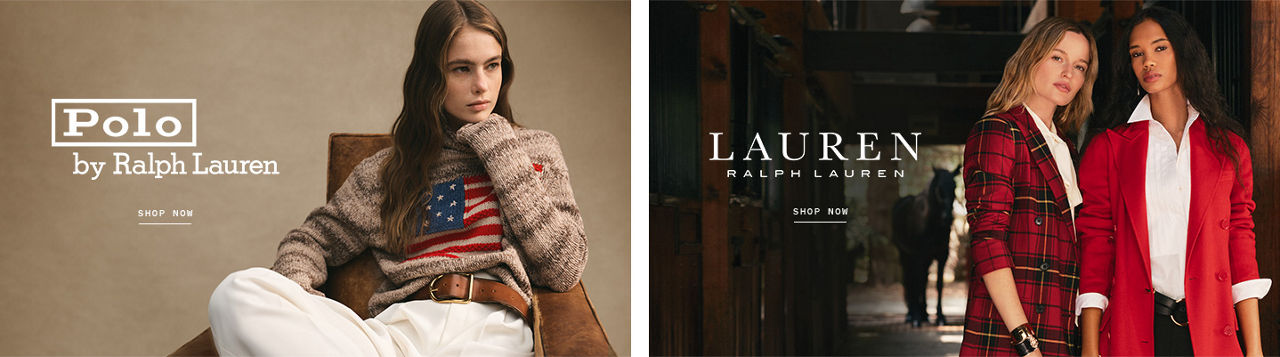 Polo by Ralph Lauren and Lauren Ralph Lauren.