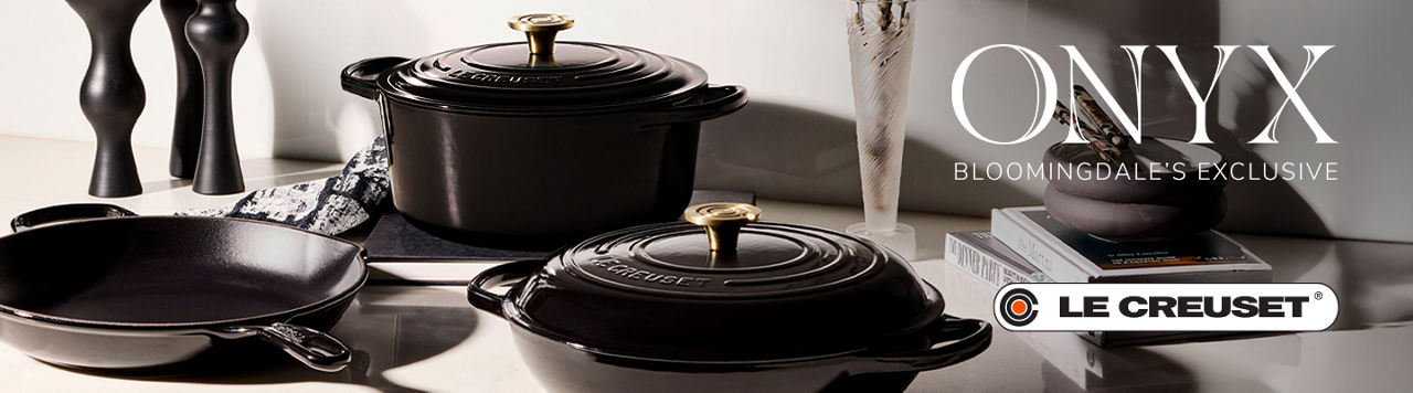 Le Creuset. Onyx, Bloomingdales exclusive.