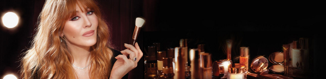 Makeup artist Charlotte Tilbury.
