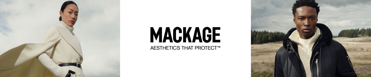 Mackage. Aesthetics that protect.