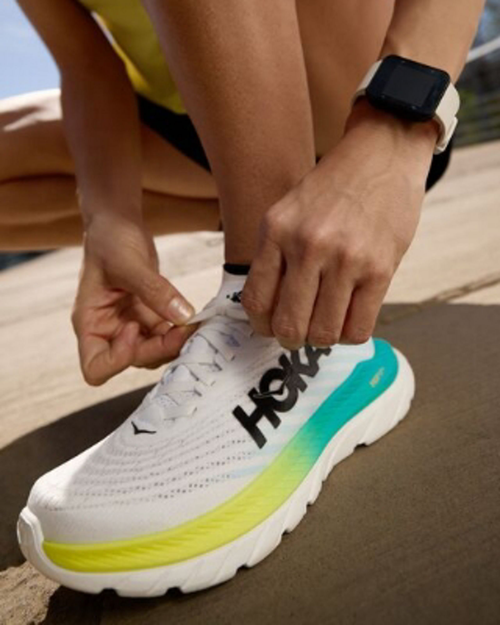 HOKA CLIFTON 9 Homme ICE WATER / EVENING PRIMROSE