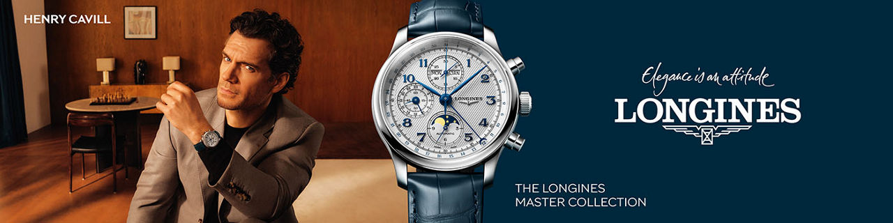 Elegance is an attitude. Longines. Henry Cavill for the Longines Master Collection.