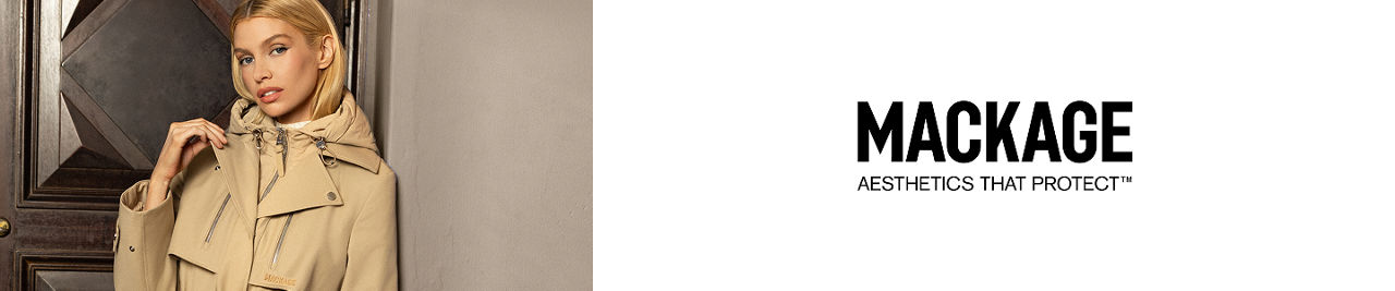 Mackage. Aesthetics that protect.