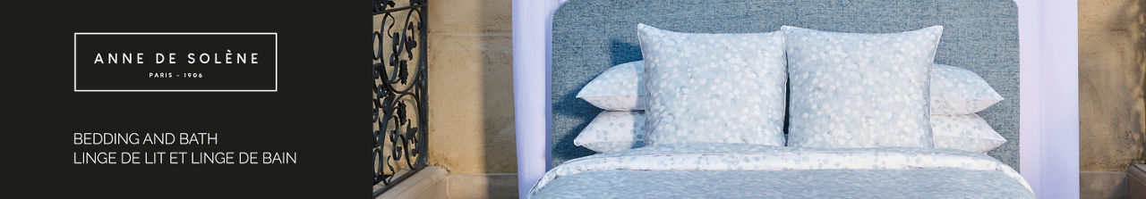 Anne de Solene. Paris 1906. Bedding and bath.