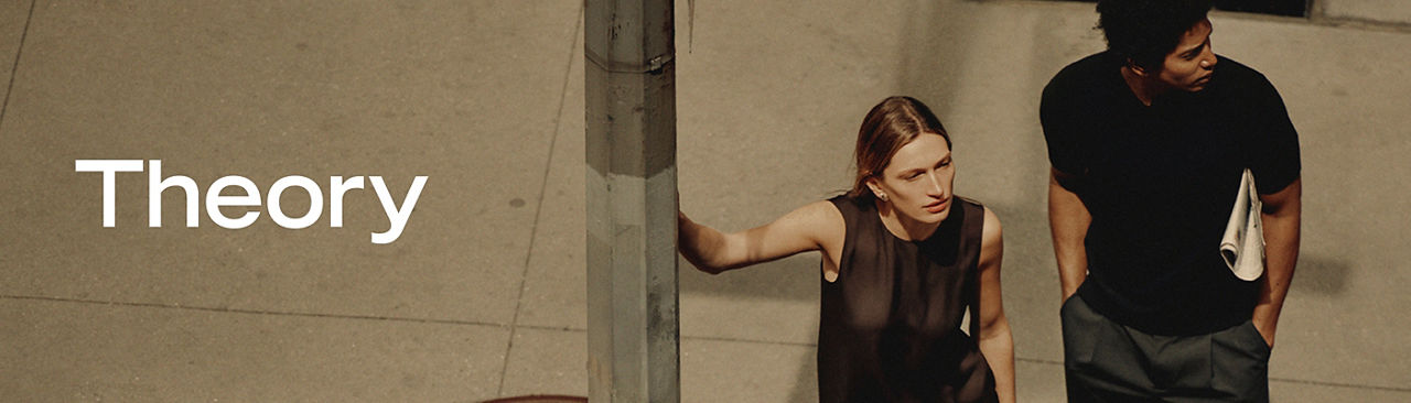 theory luxe SHEER STRIPE PRINT MEE／38 theory luxe SHEER STRIPE PRINT MEE／38